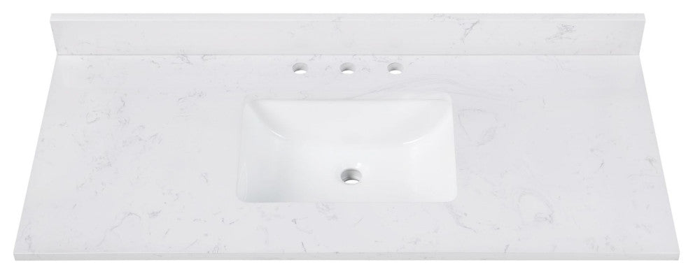 Avanity EUT49-RS 49" Engineered Stone Vanity Top - Cala White