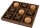 10" Wooden Tic Tac Toe Desk Top Table Decor Game