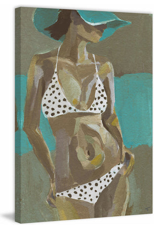 "I See Spots II" Painting Print on Wrapped Canvas, 24"x36"