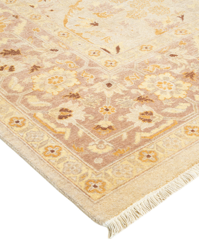 Mogul, One-of-a-Kind Hand-Knotted Area Rug Ivory, 6'2"x12'3"