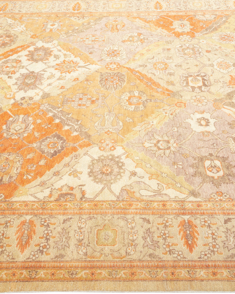 Luciana, One-of-a-Kind Hand-Knotted Area Rug Ivory, 6'3"x8'10"