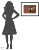 "Fly" Framed Digital Print by Barre Thierry, 26"x20"