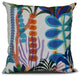 20x20", Tropical Jungle, Floral Print Pillow, Light Blue