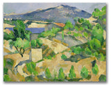 'Mountains in Provence' Canvas Art by Paul Cezanne
