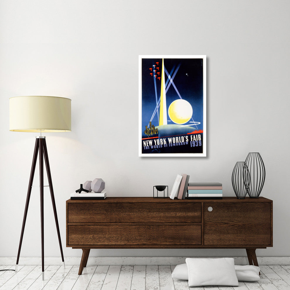 "New York World"™s Fair / World of Tomorrow" Print by Joseph Binder, 28"x42"