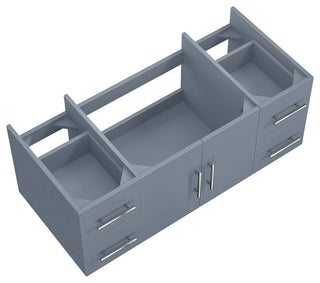 Geneva Transitional Dark Grey 48" Vanity Cabinet Only