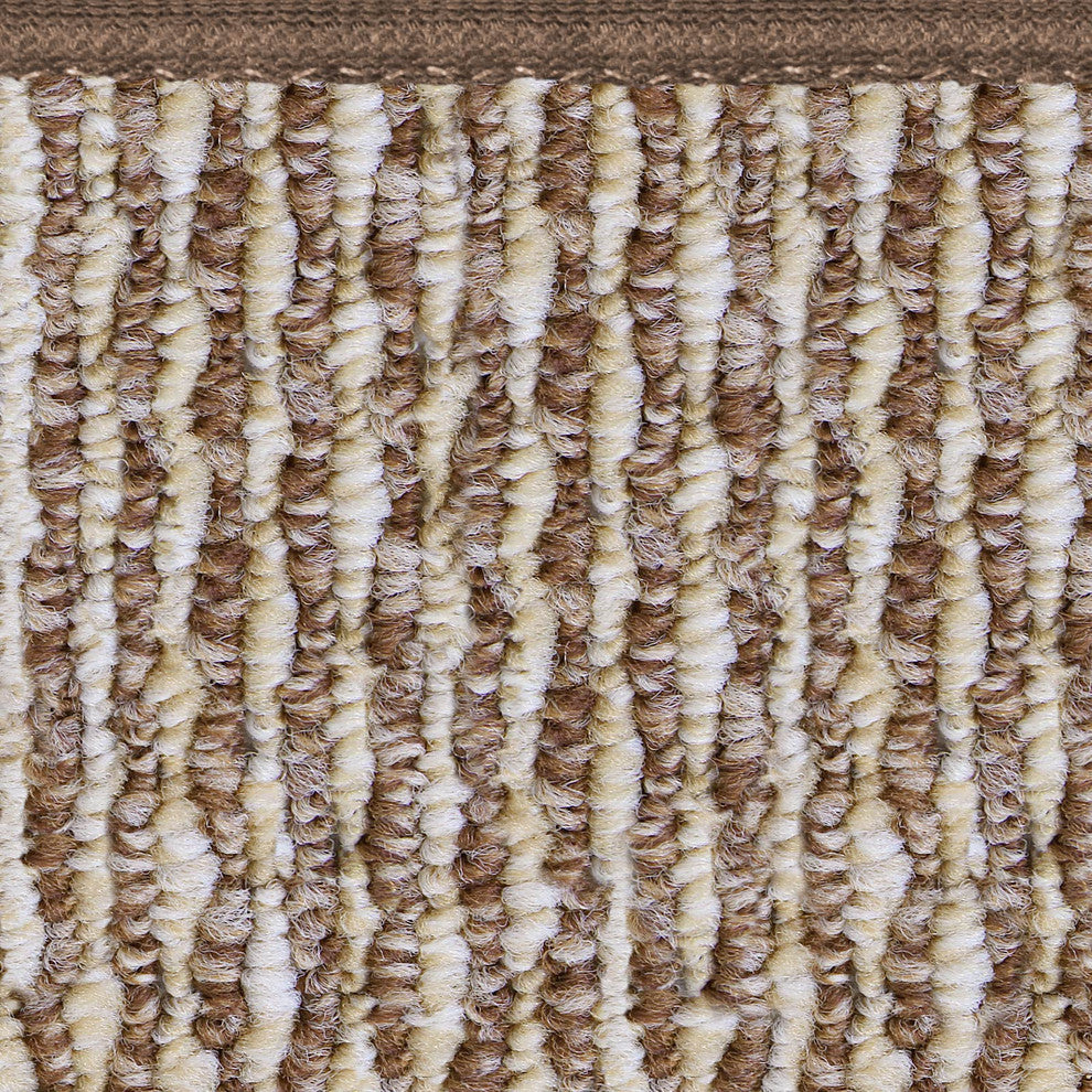 Skid-Resistant Carpet Runner Praline Brown, 27"x8'