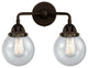 Beacon Bath Vanity Light, Oil Rubbed Bronze, Seedy, Seedy