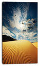 Sahara Desert under Clouds, Oversized Landscape Canvas Art, 16"x32"