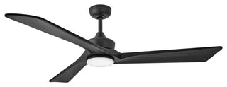 Hinkley Lighting 903660F-LDD Sculpt 60" 3 Blade Indoor / Outdoor - Matte Black
