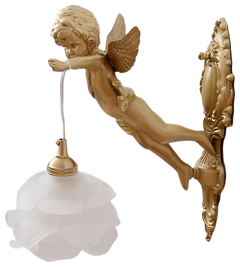 Luxury Wall Lamp in Medieval Style for Living Room, Bedroom, B, Cool Light