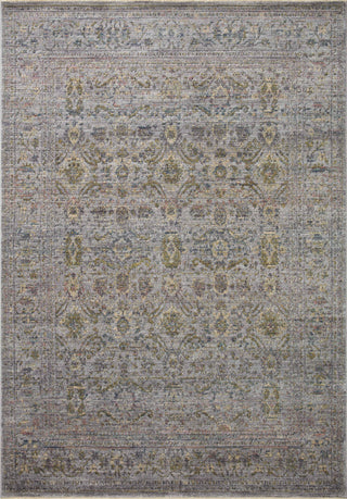 Jean Stoffer x Loloi Bradbury Grey / Multi 18" x 18" Sample Rug