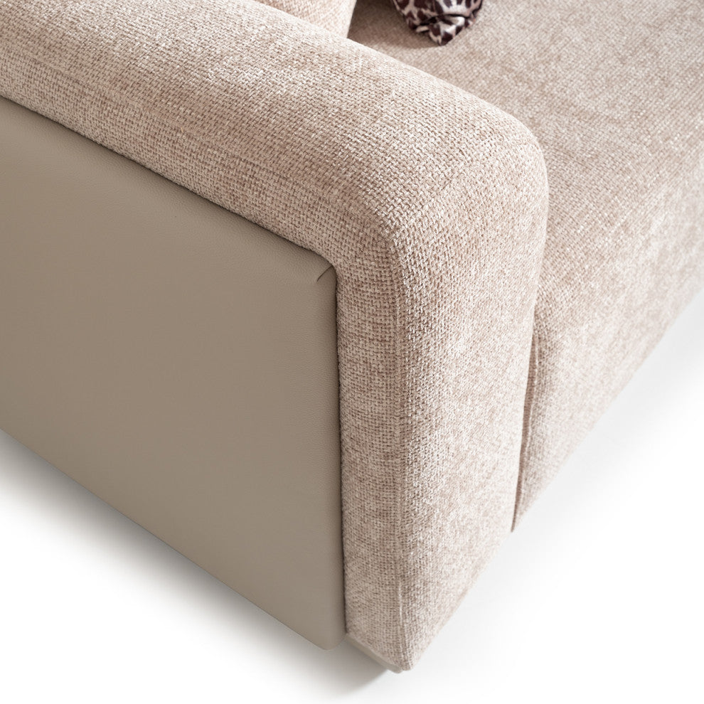 Canberra Sofa, Mink/Light Ash