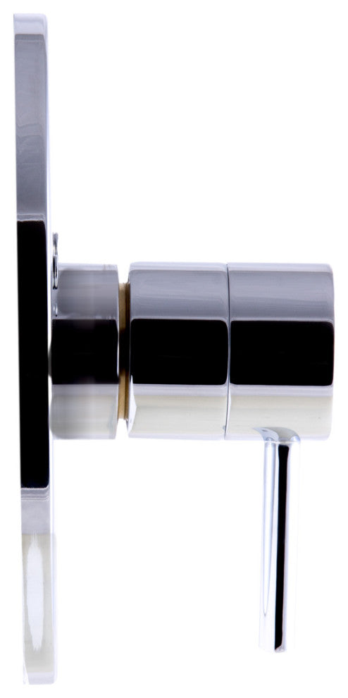 Ab1601, -Piece Polished Chrome Pressure Balanced Round Shower Mixer