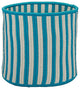 Colonial Mills Basket Baja Stripe Basket Teal Round