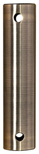 60" Stainless Steel Downrod, Antique Brass
