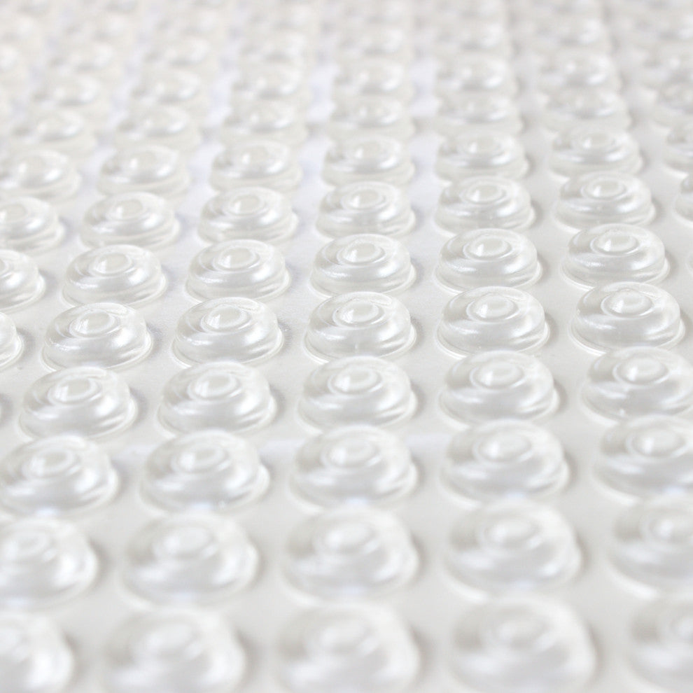 Adhesive Clear Rubber Bumper Stops, Nipple, Door Cupboard Drawer Cabinet, 200 Pack