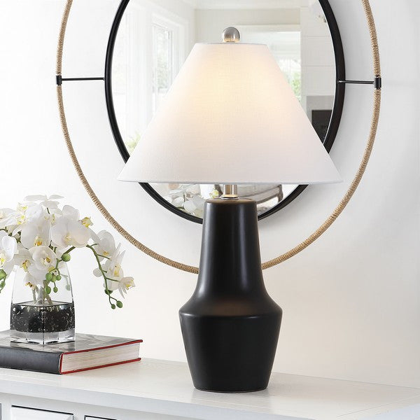 Safavieh Cerlia Table Lamp, Black