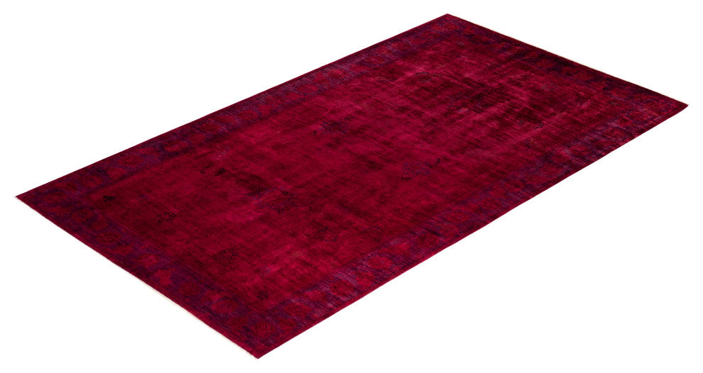 Vibrance, One-of-a-Kind Handmade Area Rug Purple, 15'7"x9'1"