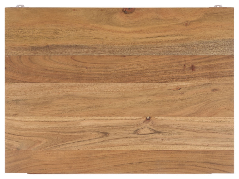 Safavieh Couture Lesliette 3 Drawer Nightstand, Natural