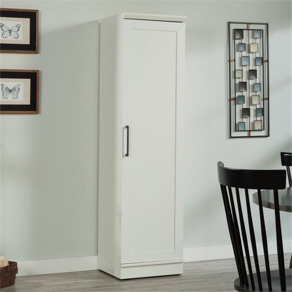 Sauder HomePlus Engineered Wood Pantry in Glacier White