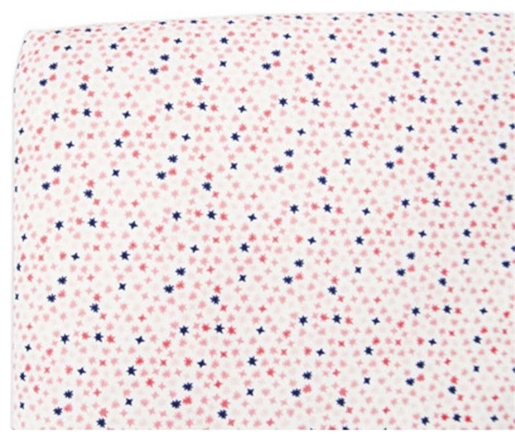 Babyletto In Bloom Oval Fitted Crib Sheet, 53 x 25"