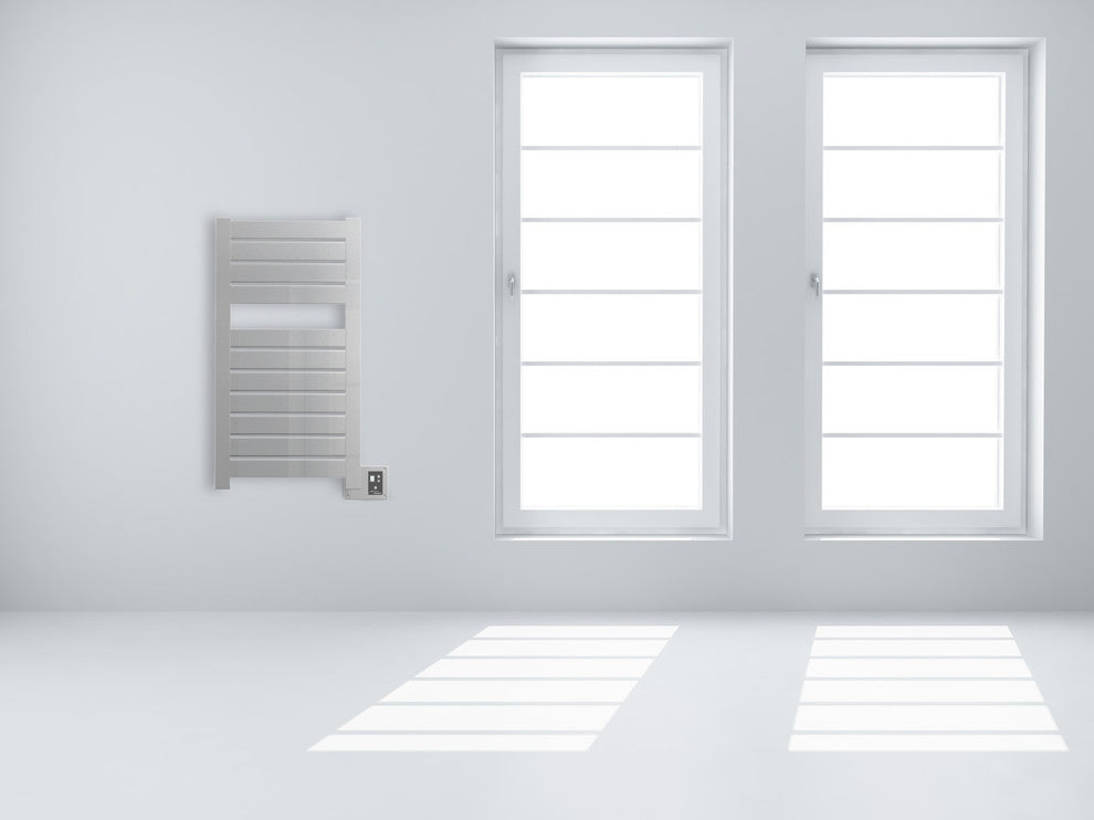 Towel Warmer Amba Vega V2342 11 Broad Panels 23"x42", Polished