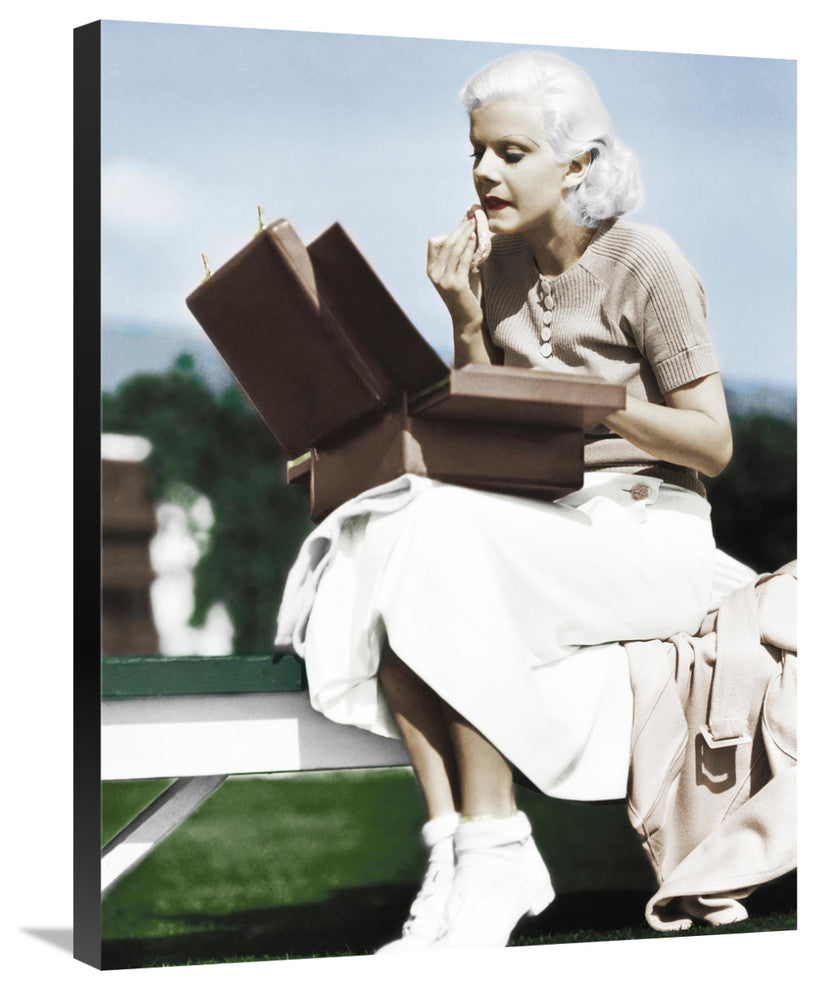 "Jean Harlow" Stretched Canvas Giclee by Hollywood Photo Archive, 23"x30"