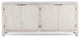 Astrid 4-Door Sideboard, Vintage Cream