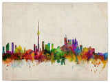 'Toronto Skyline' Canvas Art by Michael Tompsett
