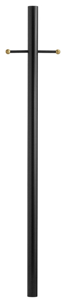 Hinkley 6663TK 7' Direct Burial with Ladder Rest and Photo Cell, Black