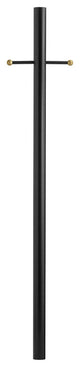 Hinkley 6663TK 7' Direct Burial with Ladder Rest and Photo Cell, Black