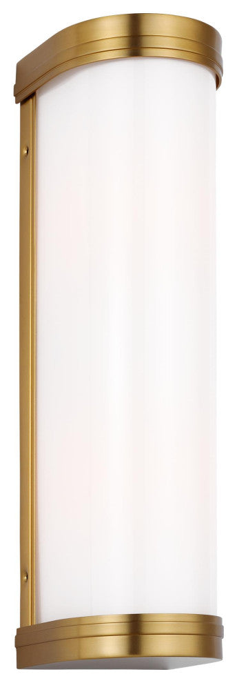 Ifran Medium Vanity, Burnished Brass