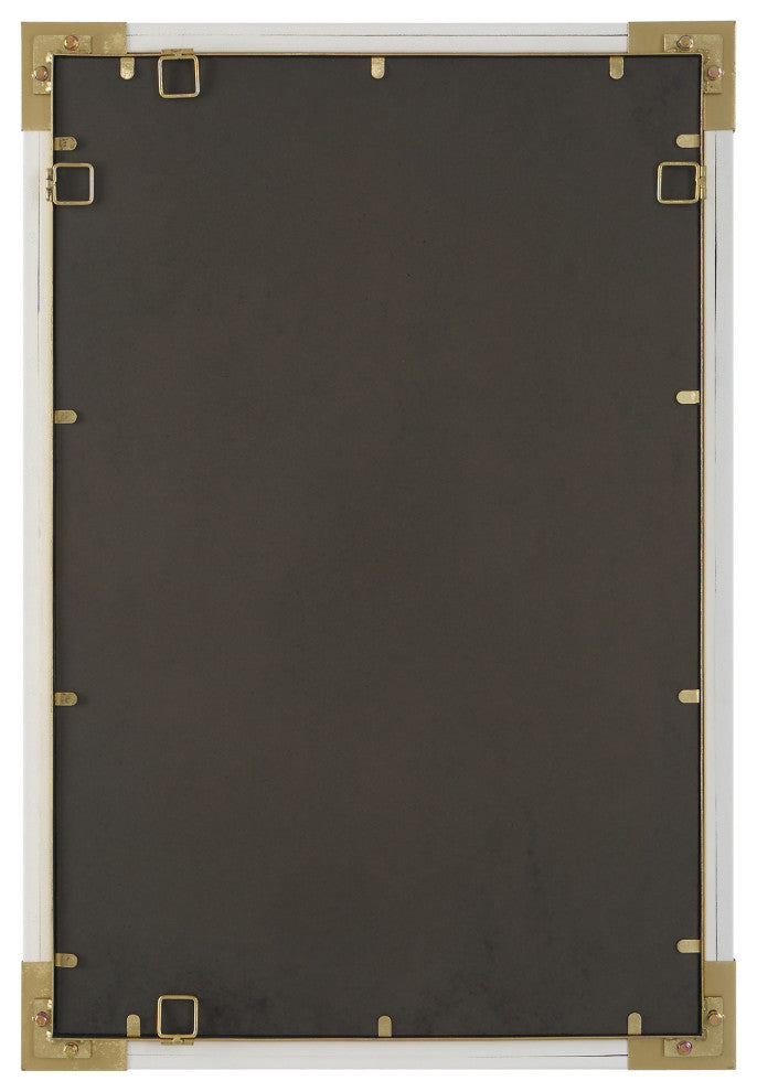Uttermost UT-9879 Mirror from the Malik collection, Gold Leaf