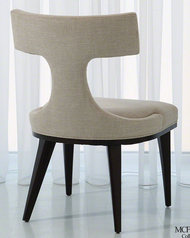 Anvil Back Dining Chair, Woven