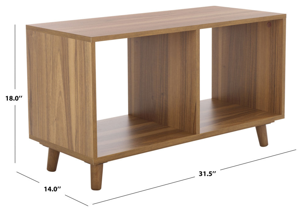 Safavieh Yona Horizontal Accent Table, Brown Oak