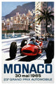 "Monaco Grand Prix 1965" Digital Paper Print by Michael Turner, 28"x42"