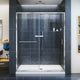Dreamline Infinity-Z 56 To 60" Frameless Sliding Shower Door