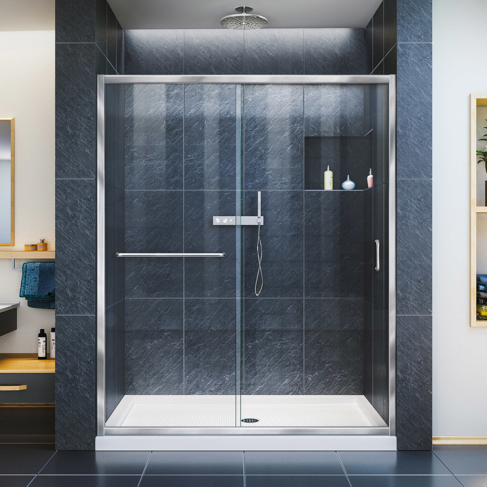 Dreamline Infinity-Z 56 To 60" Frameless Sliding Shower Door