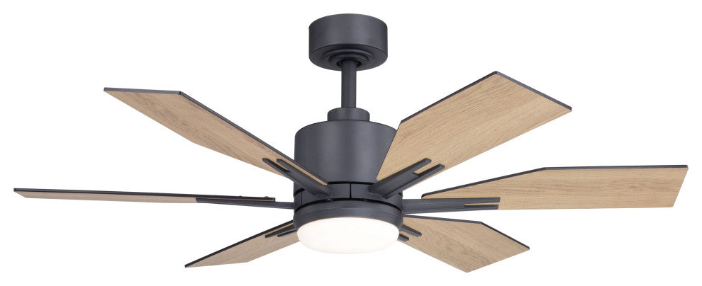 Mayfield 44" Ceiling Fan Charcoal Black
