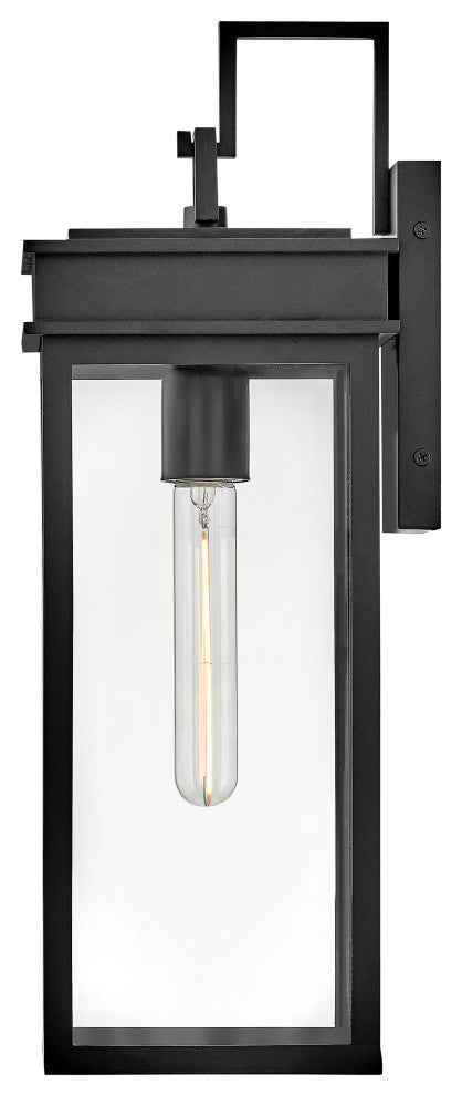Lark Cole Medium Wall Mount Lantern, Black