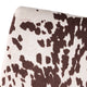 GDF Studio Kalee Contemporary Accent Chair, Cow Print, Matte Black, Fabric