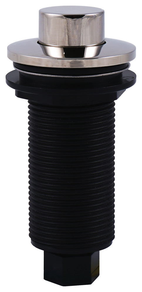 Replacement Raised Button Disposal Air Switch Trim, Polished Nickel
