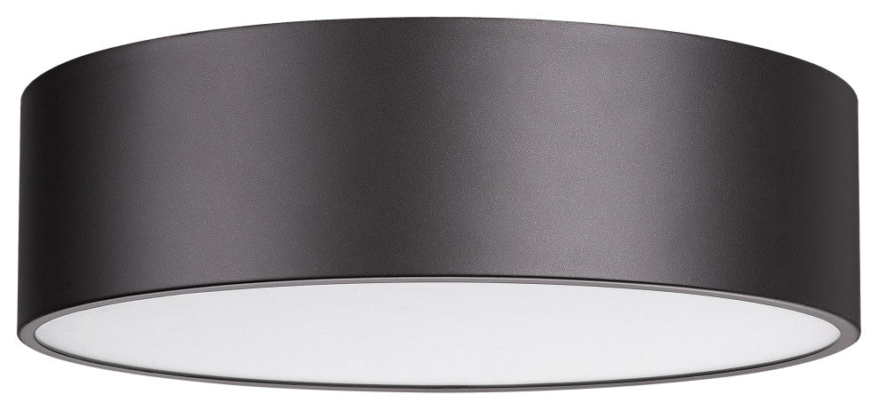 Zlite 2302F4-BRZ 4-Light Flush Mount, Bronze