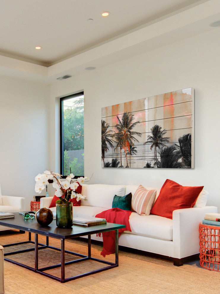 "Bahia" Wall Art on Wood, 60"x40"