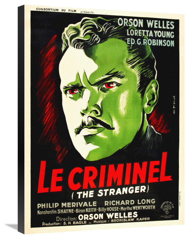"French - The Stranger" Canvas by Hollywood Photo Archive, 22x30"