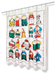 "Bottoms" Up Fabric Shower Curtain - Size 70" x 72"