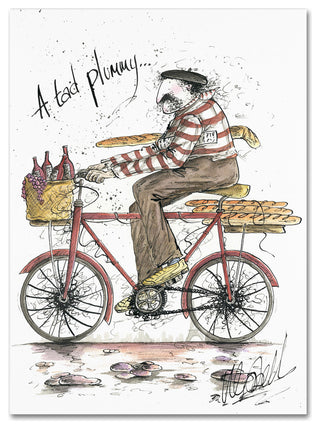 Michelle Campbell 'Monsieur Merlot' Canvas Art, 35" x 47"