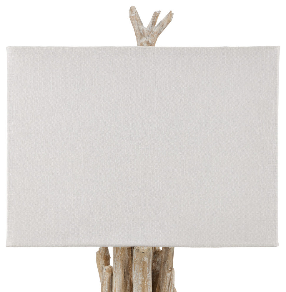 Driftwood Whitewash Table Lamp