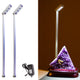 Set Of 2 LED Jewelry Pole Light Model with UL Power Supply, 4000k